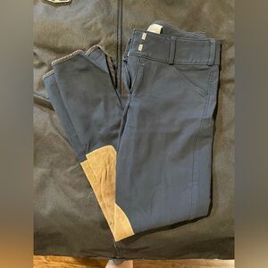 The Tailored Sportsman Navy and Tan Breeches